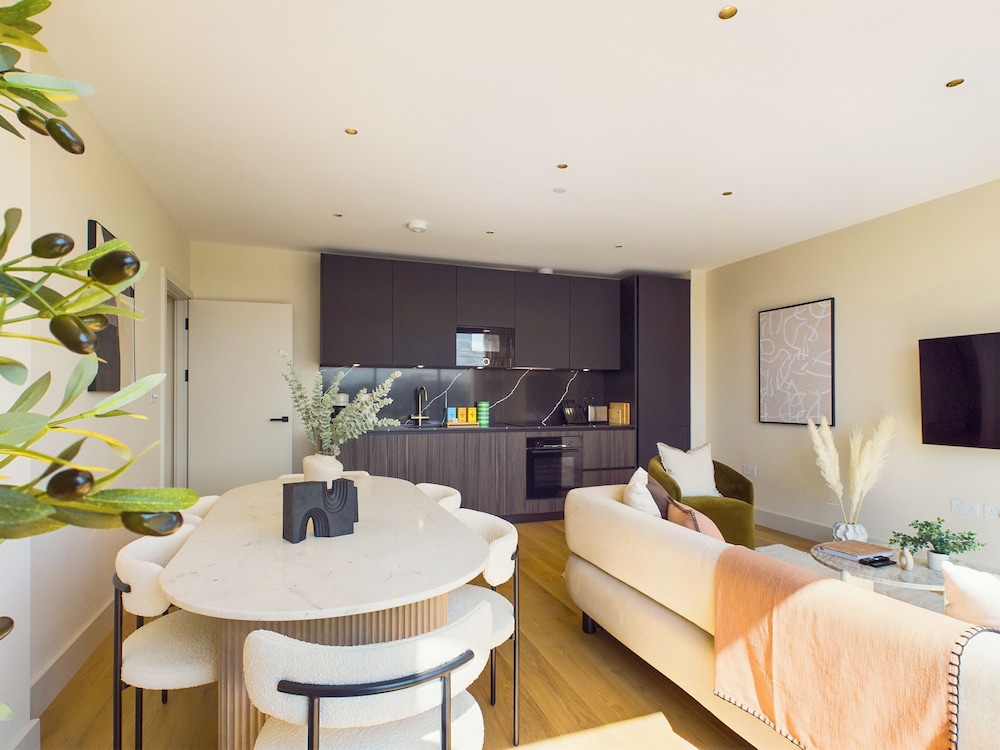Ático Deluxe, 2 habitaciones, balcón del hotel Be London - The St Pancras Residences. Foto 3