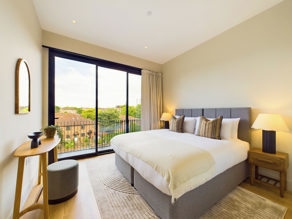 Apartamento Confort, 3 habitaciones, balcón del hotel Be London - The St Pancras Residences