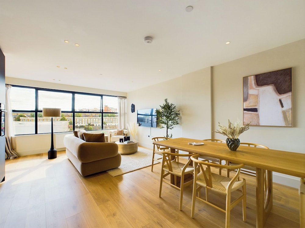 Apartamento Deluxe, 3 habitaciones, balcón del hotel Be London - The St Pancras Residences