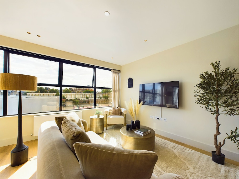 Apartamento Deluxe, 3 habitaciones, balcón del hotel Be London - The St Pancras Residences. Foto 7