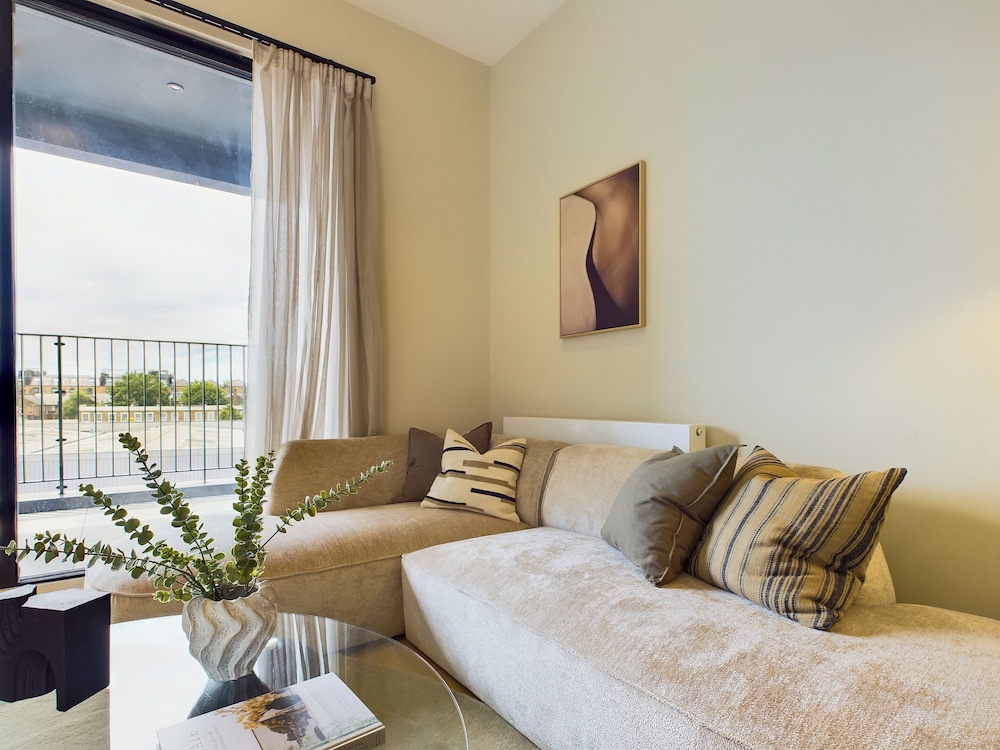 Apartamento Deluxe, balcón del hotel Be London - The St Pancras Residences