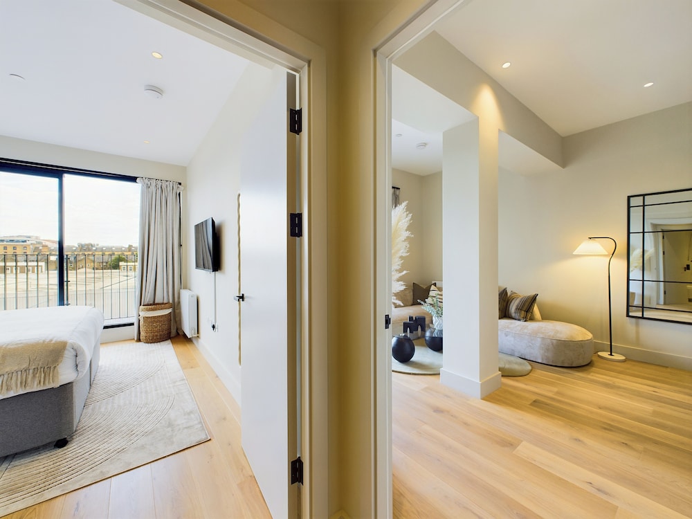 Apartamento Deluxe, balcón del hotel Be London - The St Pancras Residences. Foto 1