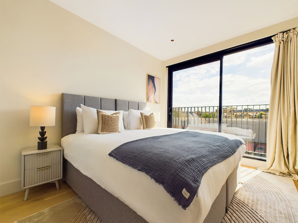 Apartamento Deluxe, balcón del hotel Be London - The St Pancras Residences. Foto 2