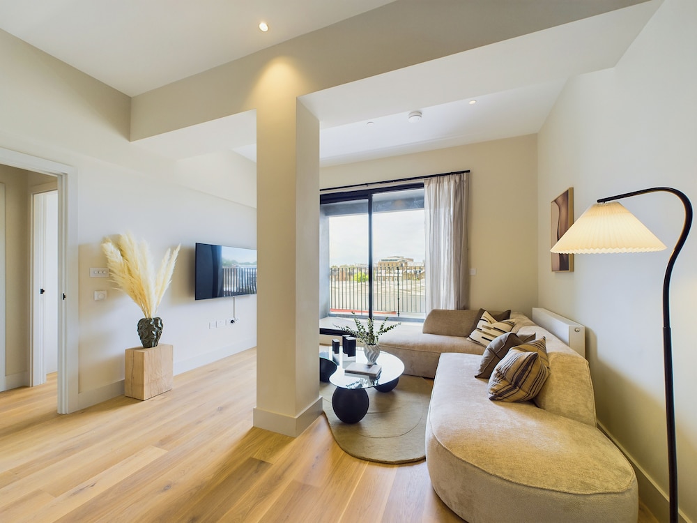 Apartamento Deluxe, balcón del hotel Be London - The St Pancras Residences. Foto 8
