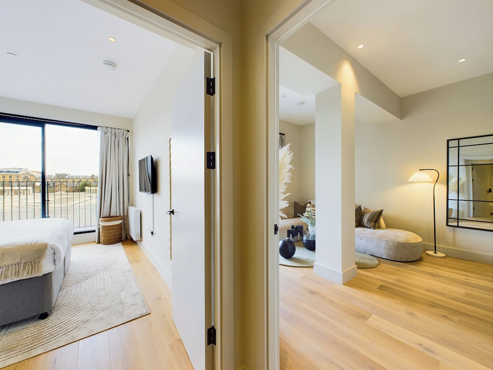 Apartamento Deluxe, 1 habitación, balcón del hotel Be London - The St Pancras Residences. Foto 8