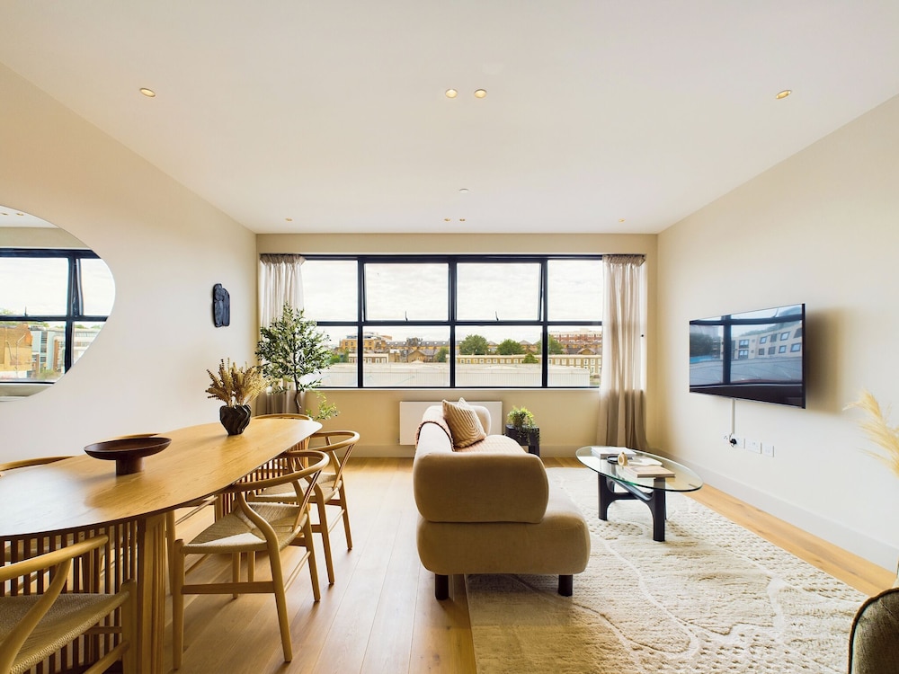 Apartamento Deluxe, 2 habitaciones, balcón del hotel Be London - The St Pancras Residences. Foto 7
