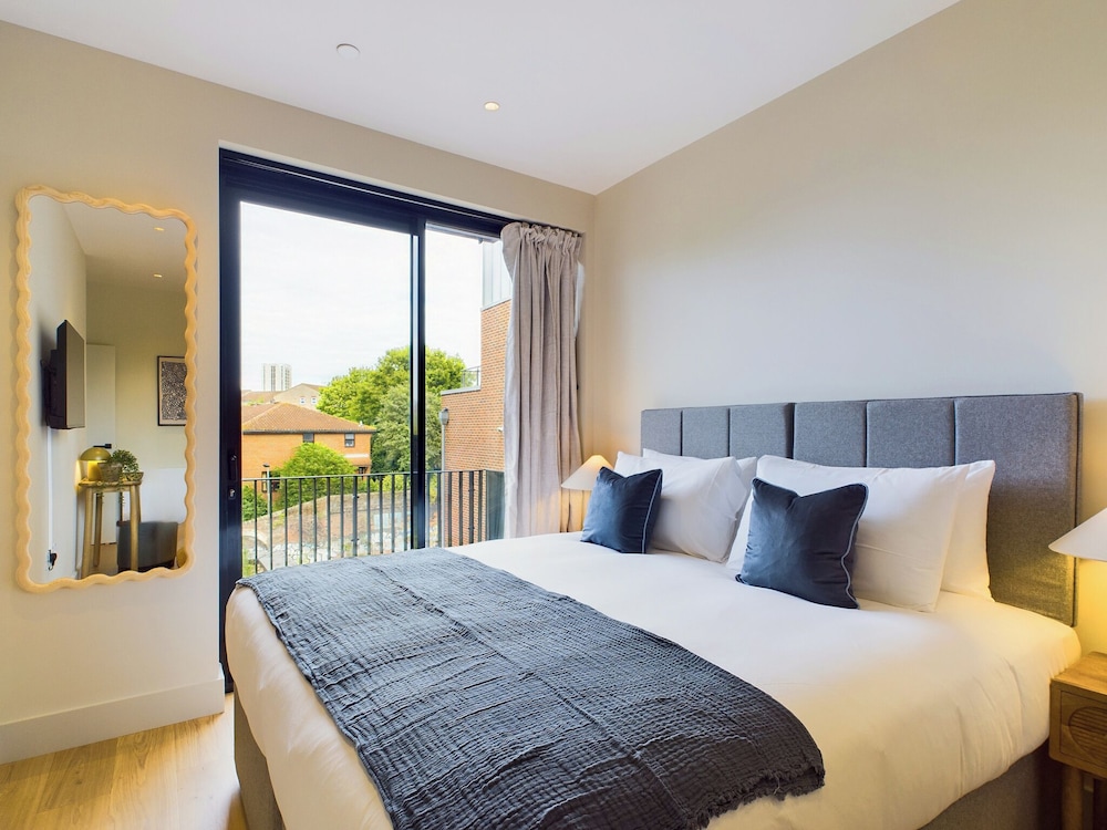 Apartamento Deluxe, 2 habitaciones, balcón del hotel Be London - The St Pancras Residences. Foto 11
