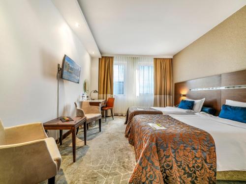 Habitación Doble - 2 camas del hotel In Belgrade. Foto 4