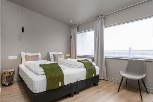 Habitación Doble Superior con terraza - 1 o 2 camas del hotel Stracta Hotel Mosfell. Foto 4
