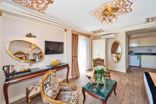 Suite Executive con balcón del hotel The Byzantium and Suites - Special Class. Foto 5