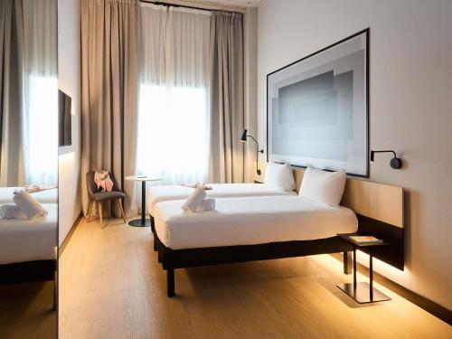 Habitación Doble Estándar - 2 camas del hotel ibis Madrid Norte Las Tablas