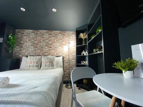 Estudio 1 Cama doble kitchenette Normal del hotel Modern Studios Close To Hyde Park