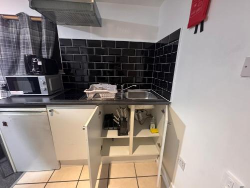 Estudio 1 Cama doble kitchenette Normal del hotel Modern Studios Close To Hyde Park. Foto 5