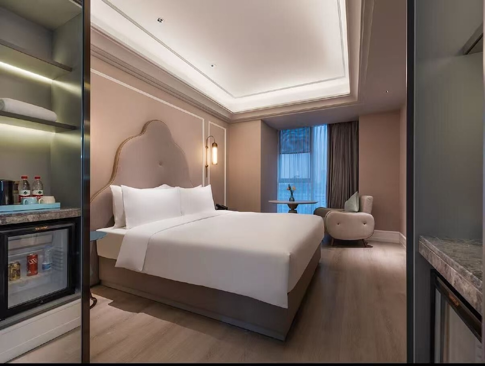 HABITACIÓN ESTÁNDAR, Una Cama Individual del hotel Mercure Shanghai Waigaoq Free Trade Zone. Foto 1
