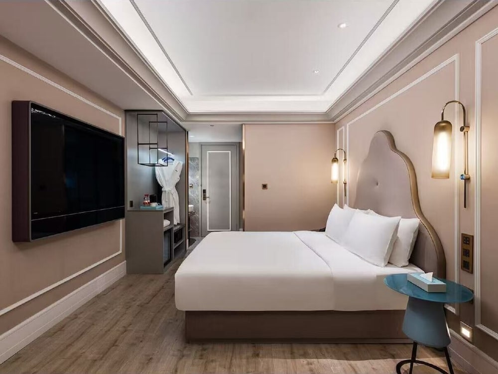 HABITACIÓN PRIVILEGE, Una Cama King Size del hotel Mercure Shanghai Waigaoq Free Trade Zone