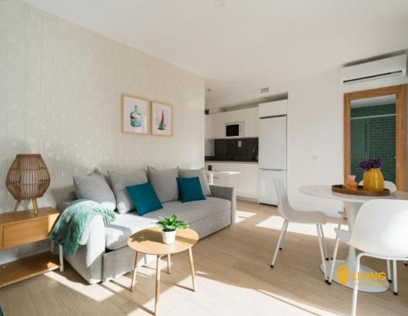 Habitación doble Superior Con Cocina Sofá Cama incluido 2 Camas individuales del hotel Beach Alfredo. Foto 11
