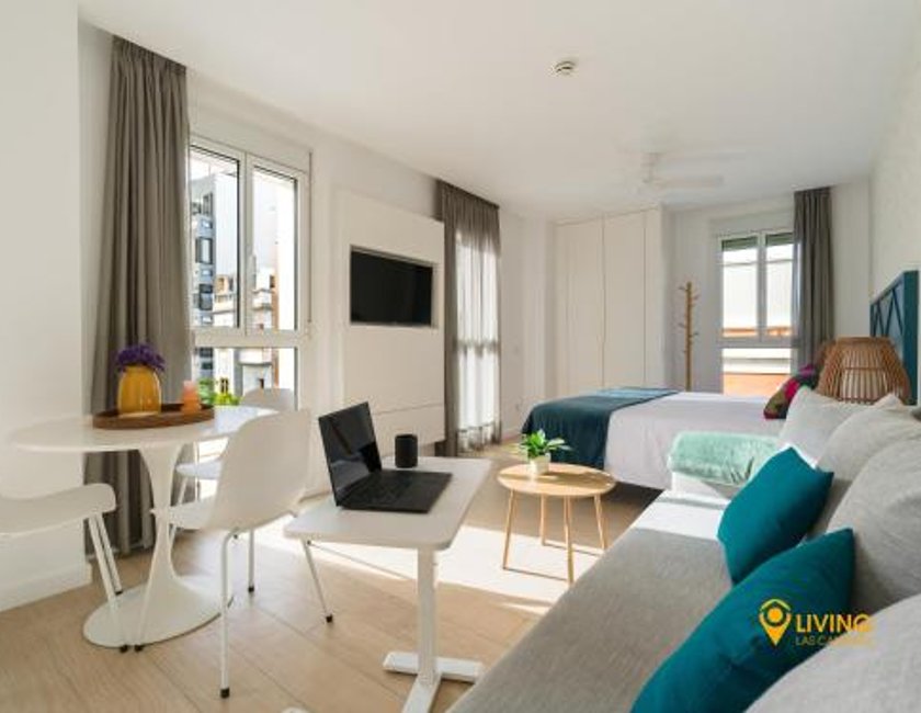 Habitación doble Superior Con Cocina Sofá Cama incluido 2 Camas individuales del hotel Beach Alfredo. Foto 14