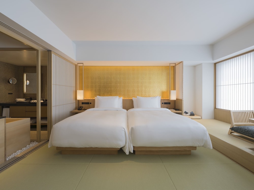 Gran Serenidad Twin del hotel Banyan Tree Higashiyama Kyoto. Foto 3