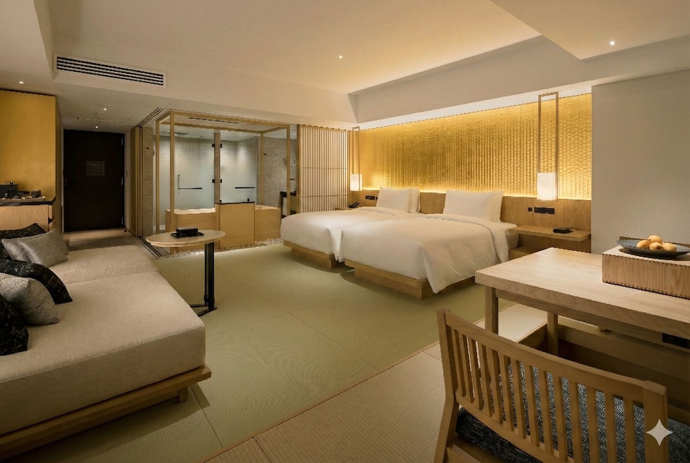 Serenidad Twin del hotel Banyan Tree Higashiyama Kyoto