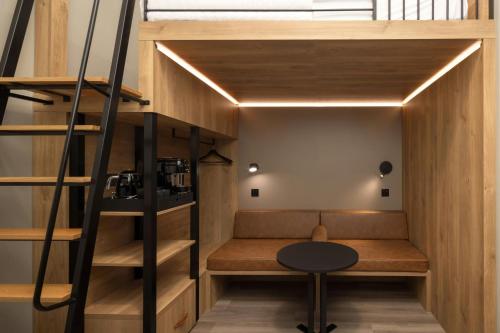 Loft Moxy Hideaway - Sin ventana del hotel Moxy London Piccadilly Circus. Foto 5