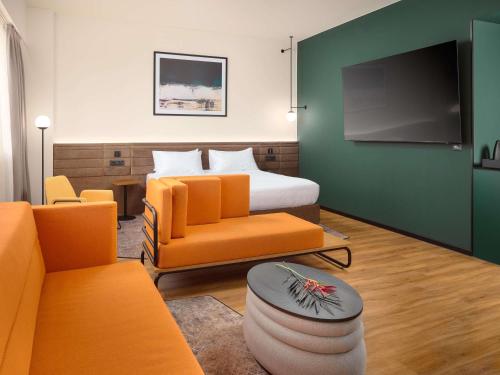 Suite Deluxe del hotel Novotel Zagreb. Foto 5