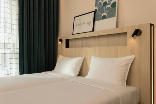 Estudio con camas individuales del hotel Adagio Access Brussels Airport. Foto 6