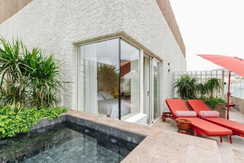 Anaga con piscina privada del hotel Taro Santa Cruz