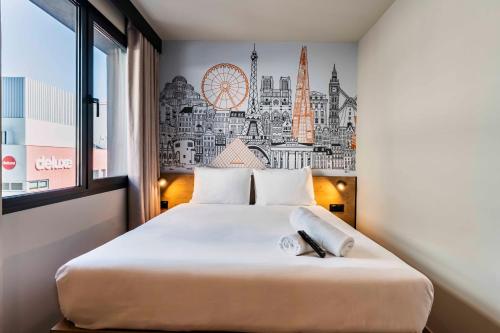 Habitación Doble Estándar del hotel easyHotel Madrid Alcala. Foto 1
