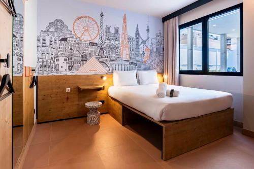 Habitación Doble Estándar del hotel easyHotel Madrid Alcala. Foto 4