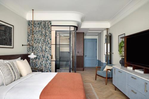 Habitación Deluxe del hotel Six Senses London. Foto 2