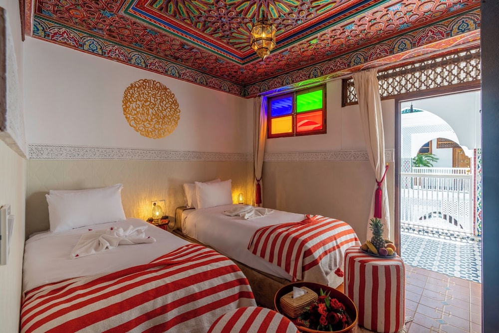 Habitación estándar con 2 camas individuales del hotel Palais Moulay Said and SPA. Foto 4