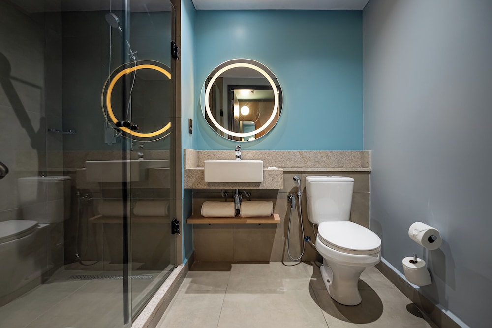 Habitación estándar con 2 literas del hotel ibis budget Guarulhos Aeroporto. Foto 11