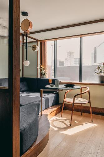 Locke Studio - River View del hotel Locke London Canary Wharf. Foto 9