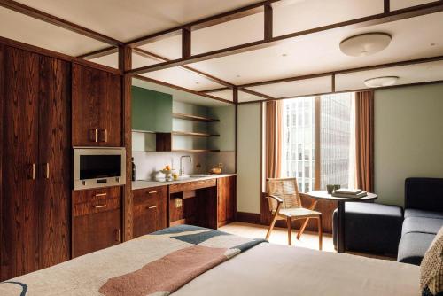 Suite Junior - Adaptada para las personas de movilidad reducida del hotel Locke London Canary Wharf