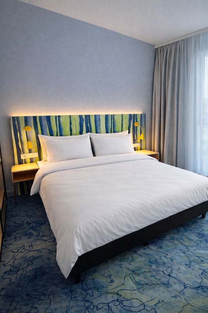 Habitación Standard doble con 1 cama doble del hotel Ibis Styles Muenchen Airport. Foto 2