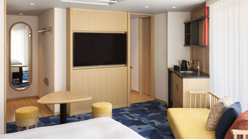 Privilege Twin Living del hotel Mercure Tokyu Stay Hiroshima. Foto 2