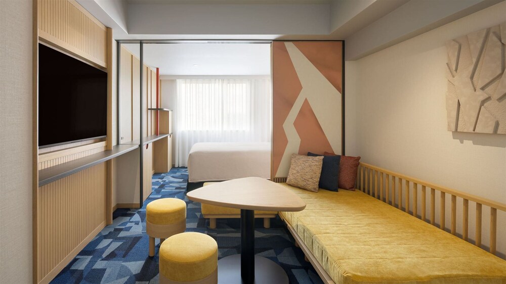 Privilege Queen Living del hotel Mercure Tokyu Stay Hiroshima. Foto 2