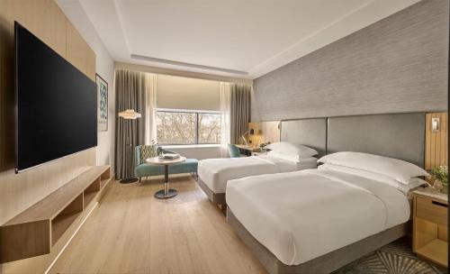 Habitación Twin Deluxe - 2 camas del hotel Hyatt Regency London Olympia. Foto 5