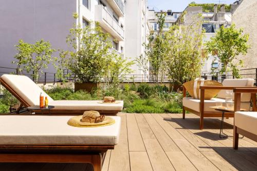 Chambre Prestige Terrasse del hotel Belinda and Spa. Foto 6