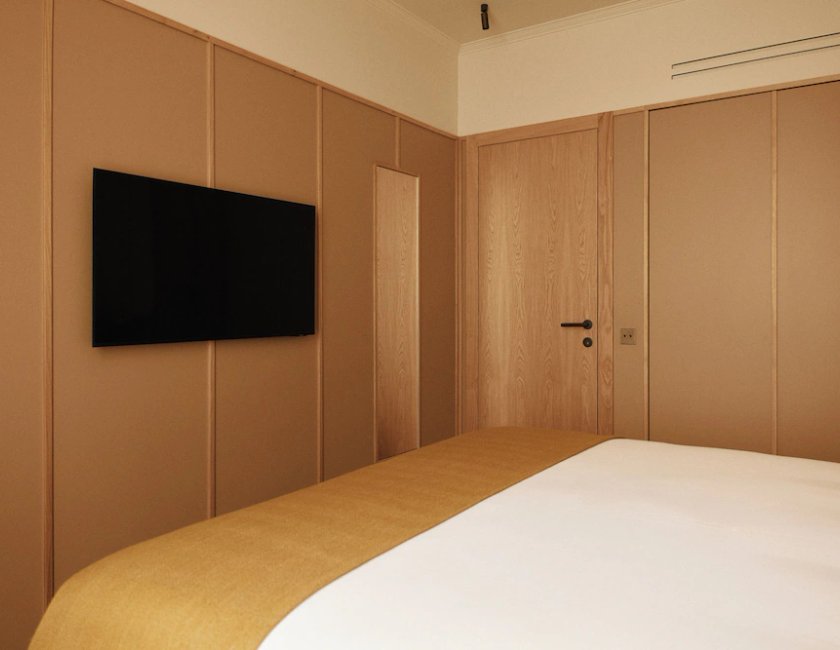 Apartamento Con Cocina 2 habitaciones Vista ciudad 2 Camas king del hotel HIGHSTAY Maisons - Vintimille. Foto 6