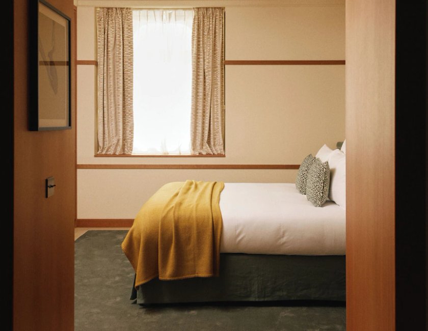 Estudio Superior Con Cocina 1 Cama queen del hotel HIGHSTAY Maisons - Vintimille. Foto 3