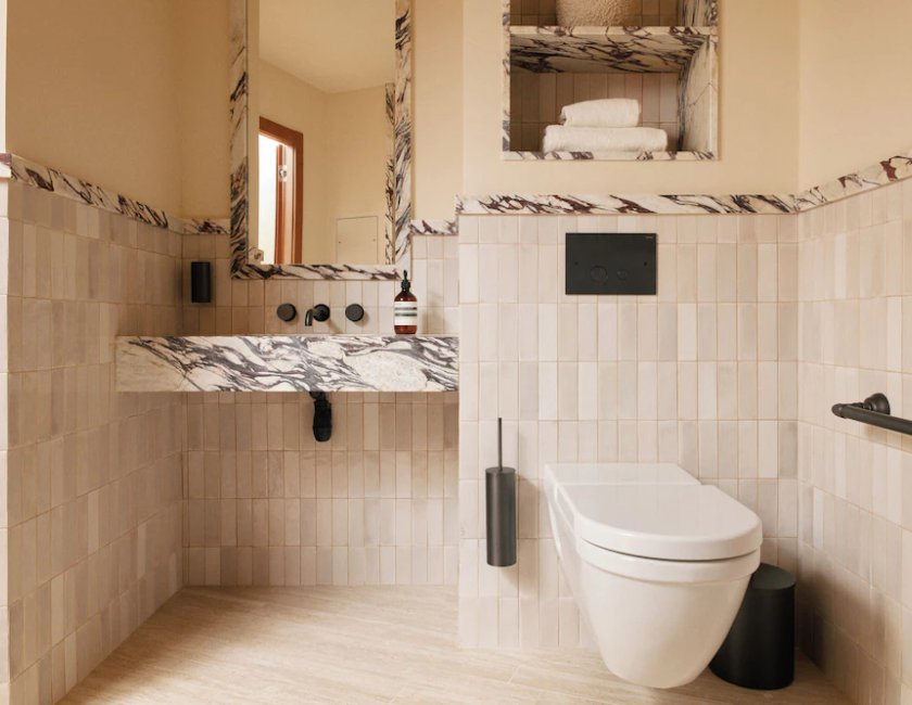 Estudio Superior Con Cocina 1 Cama queen del hotel HIGHSTAY Maisons - Vintimille. Foto 9