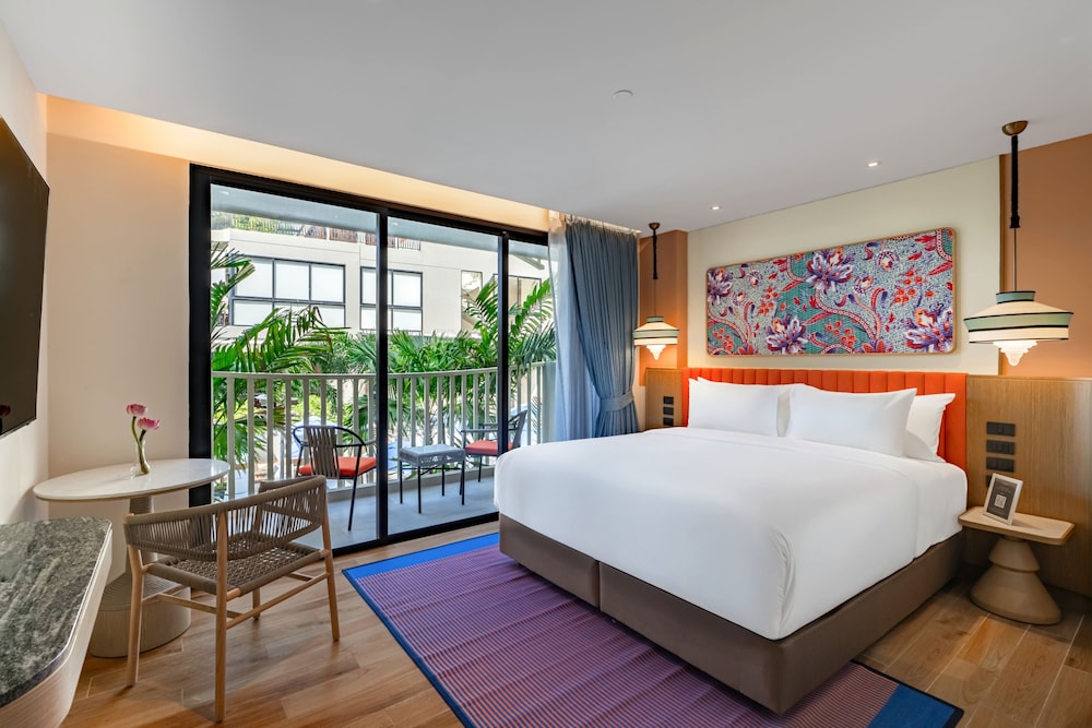 Habitación superior, 1 cama de matrimonio grande del hotel Grand Mercure Krabi Ao Nang