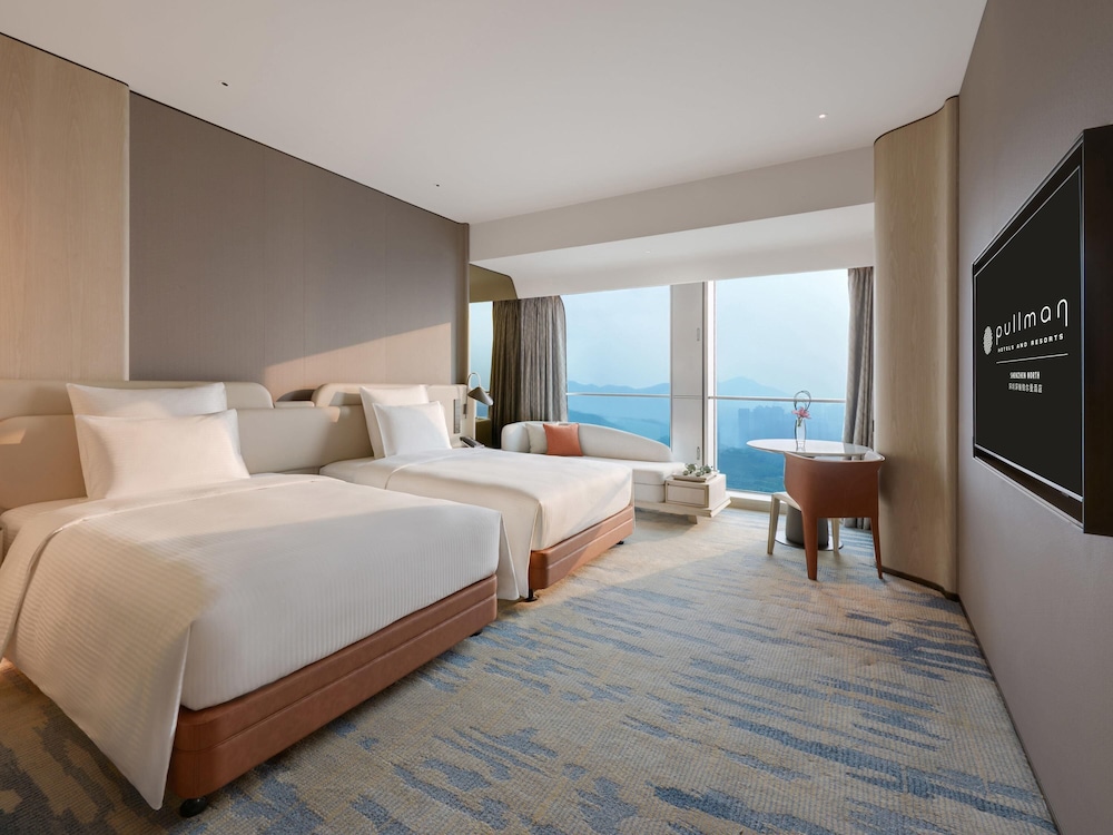 HABITACIÓN DELUXE PREMIUM, 2 Camas Dobles, Vistas al Horizonte del hotel Pullman Shenzhen North
