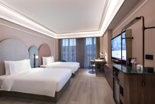 Habitación Doble Superior - 2 camas del hotel Mercure Beijing Zhongguancun. Foto 2