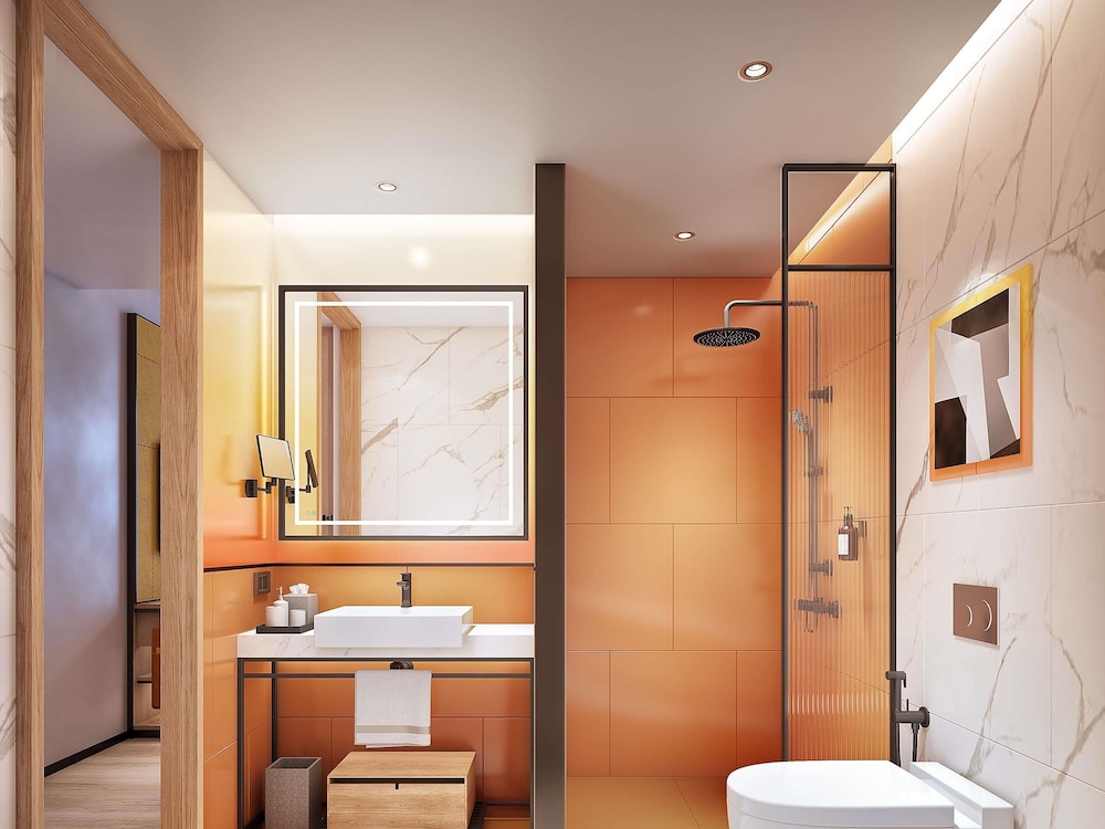 Habitación estándar, 2 camas individuales del hotel Ibis Bangkok Siam Ratchathewi. Foto 2
