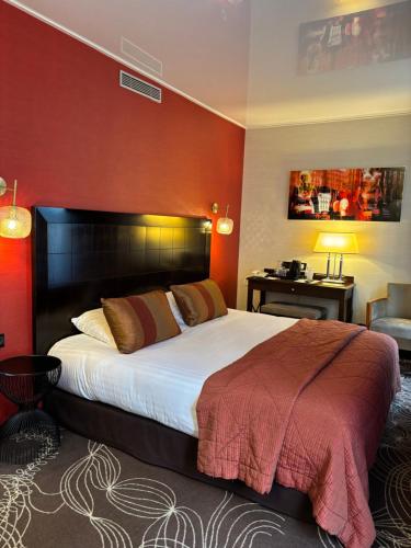 Habitación Superior - 1 cama grande y 1 cama individual del hotel Best Western Anjou Lafayette Opera