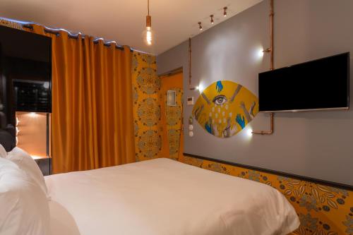 Habitación Doble Insolite del hotel Exquis By Elegancia. Foto 10