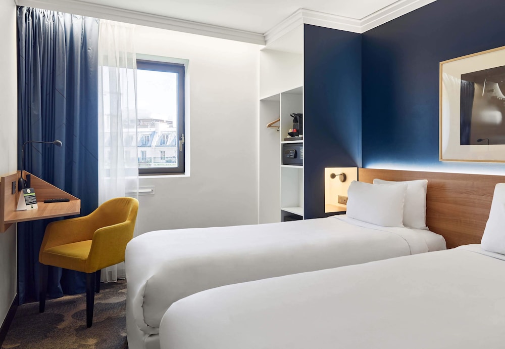 Habitación Confort con 2 camas individuales del hotel B&B Paris 17 Batignolles 3 étoiles. Foto 5