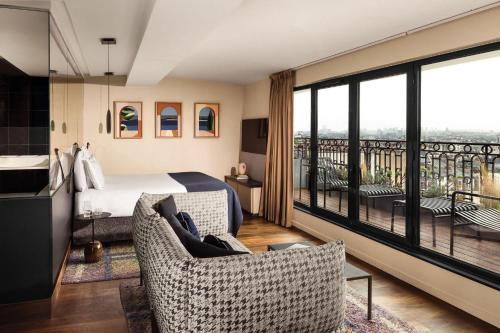 Penthouse – Panoramic View of the Eiffel Tower del hotel Terrass